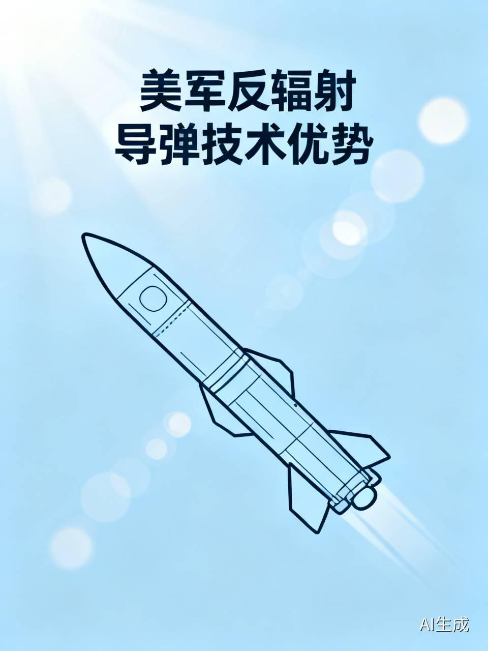 美军反辐射导弹那技术优势可不少。就拿AGM - 88“哈姆”反辐射导弹来说，它的