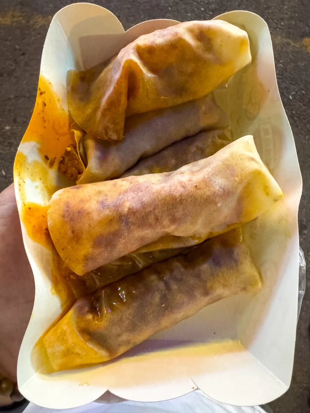 徐州大收获！烙馍卷面筋