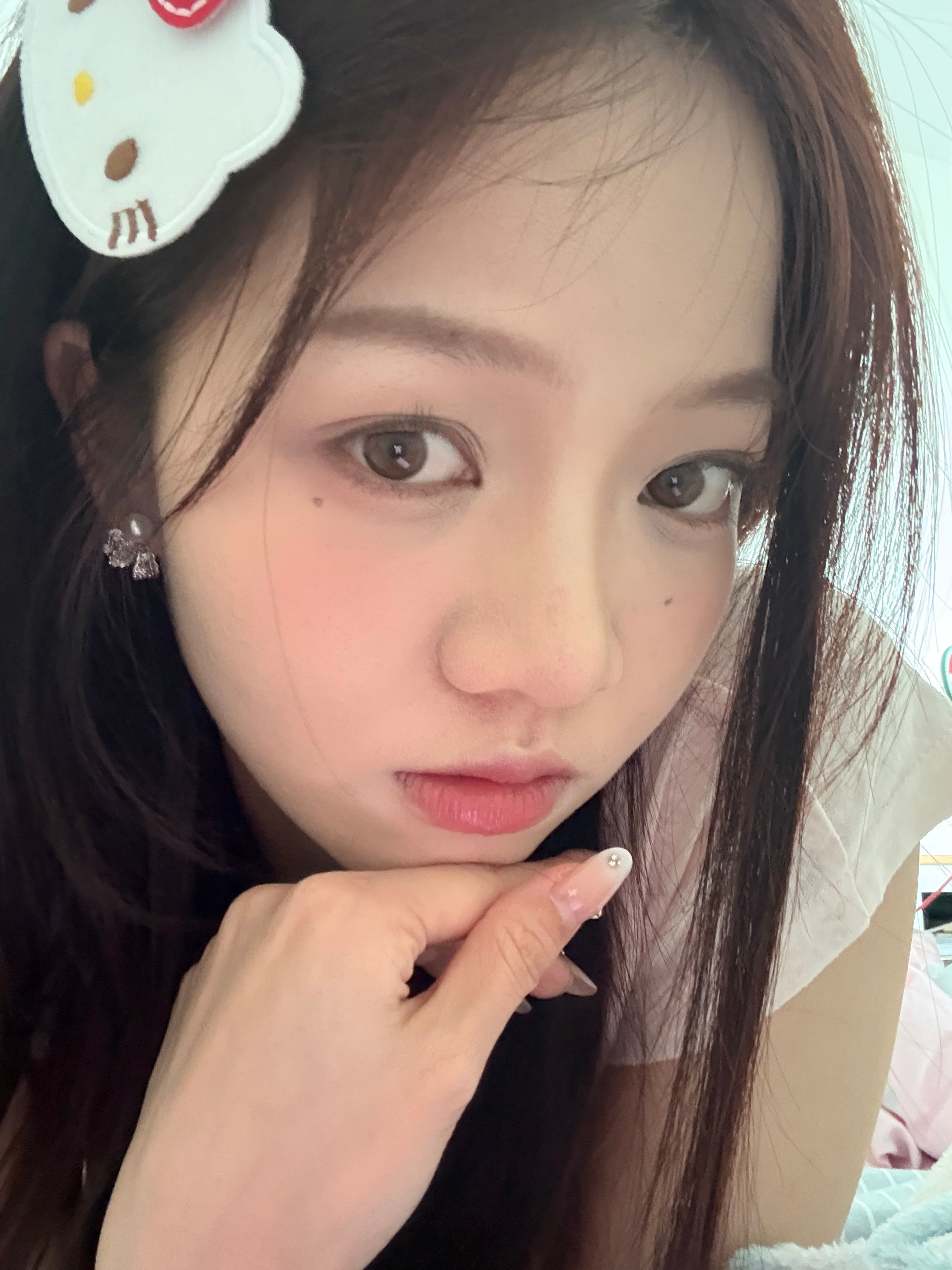 从早上醒来都没下雨，我说深圳你对我太好了化完妆美美拍几张准备去深圳溜达一下上完厕
