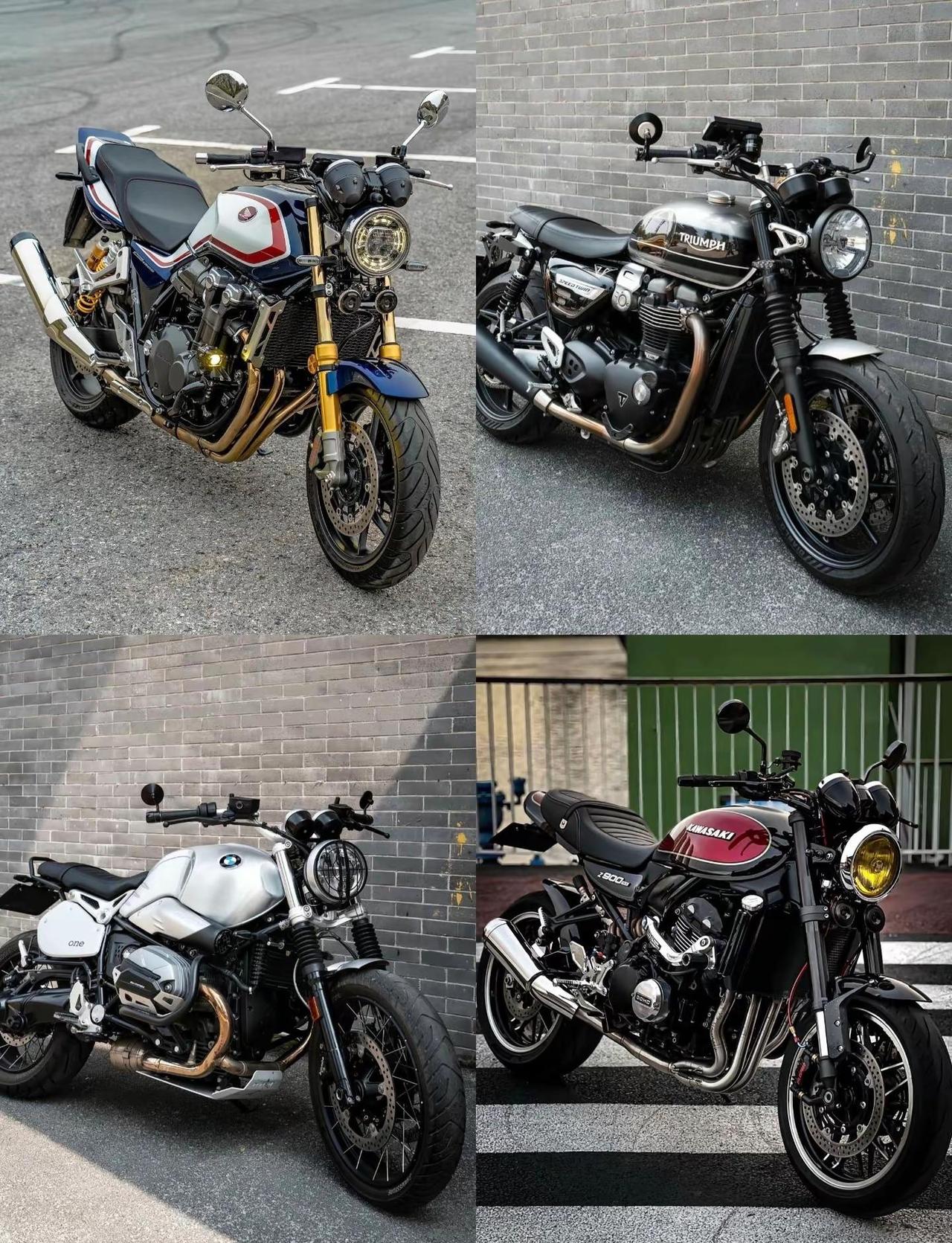 低调不代表没实力 流氓也可以很绅士。凯旋speedtwin1200 本田十三姨 