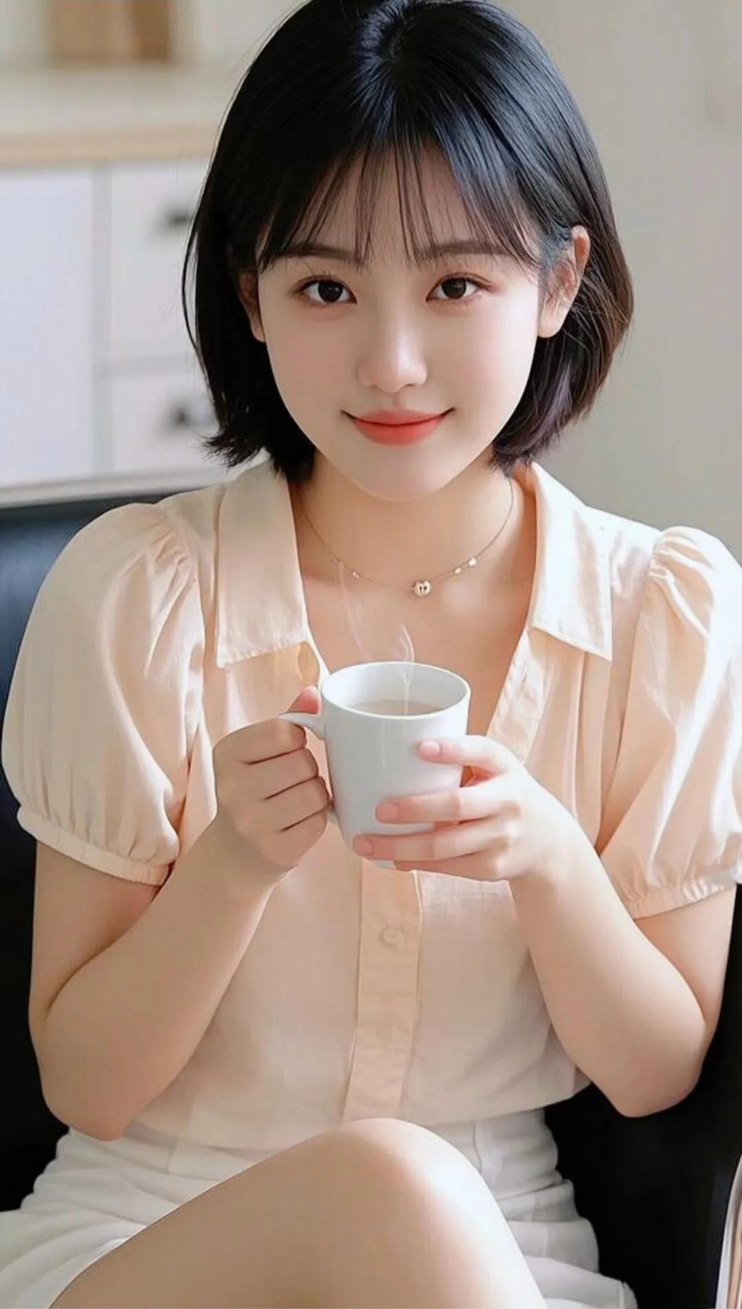 茶香满怀，笑语盈盈。