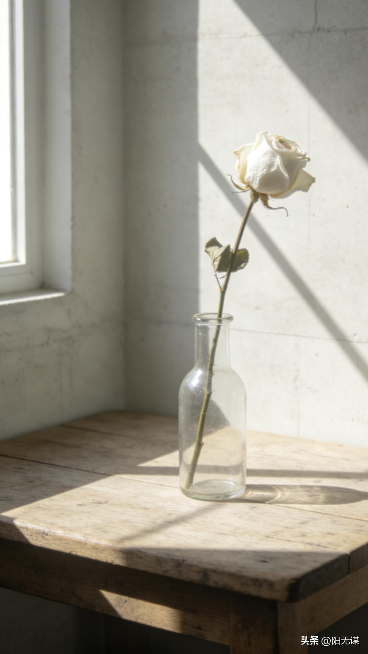 一位挑担卖菜的大爷说：
“不管刮风还是下雨，我每天都来集市上守着。一天卖个十块八