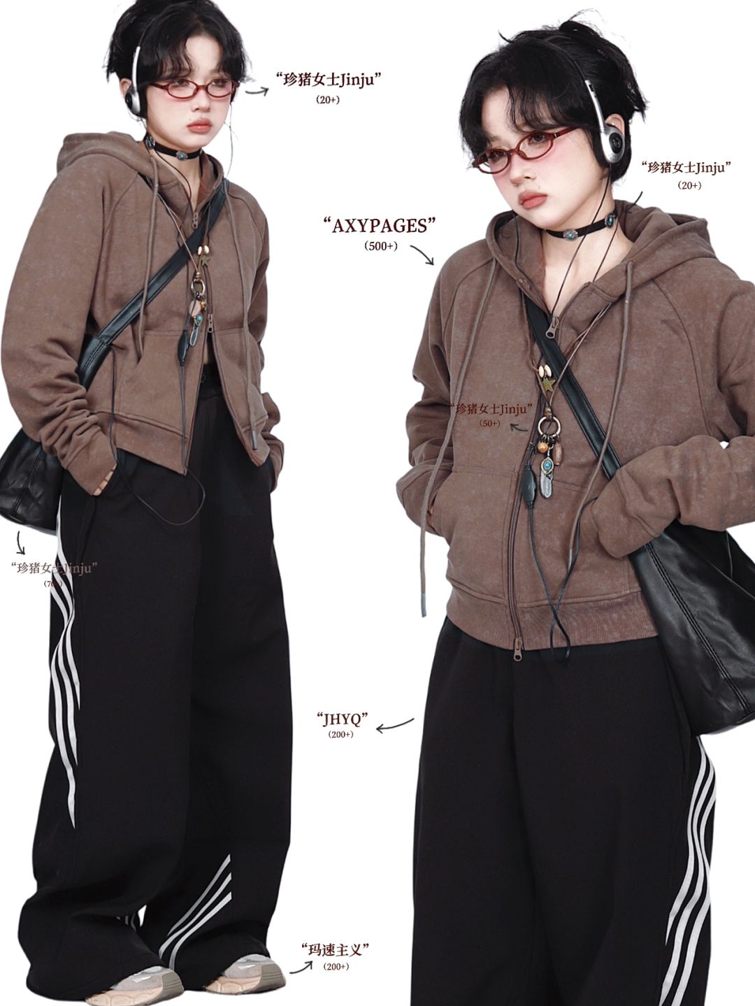 复古outfits｜*美式街头叠穿look🍂太帅了!!!