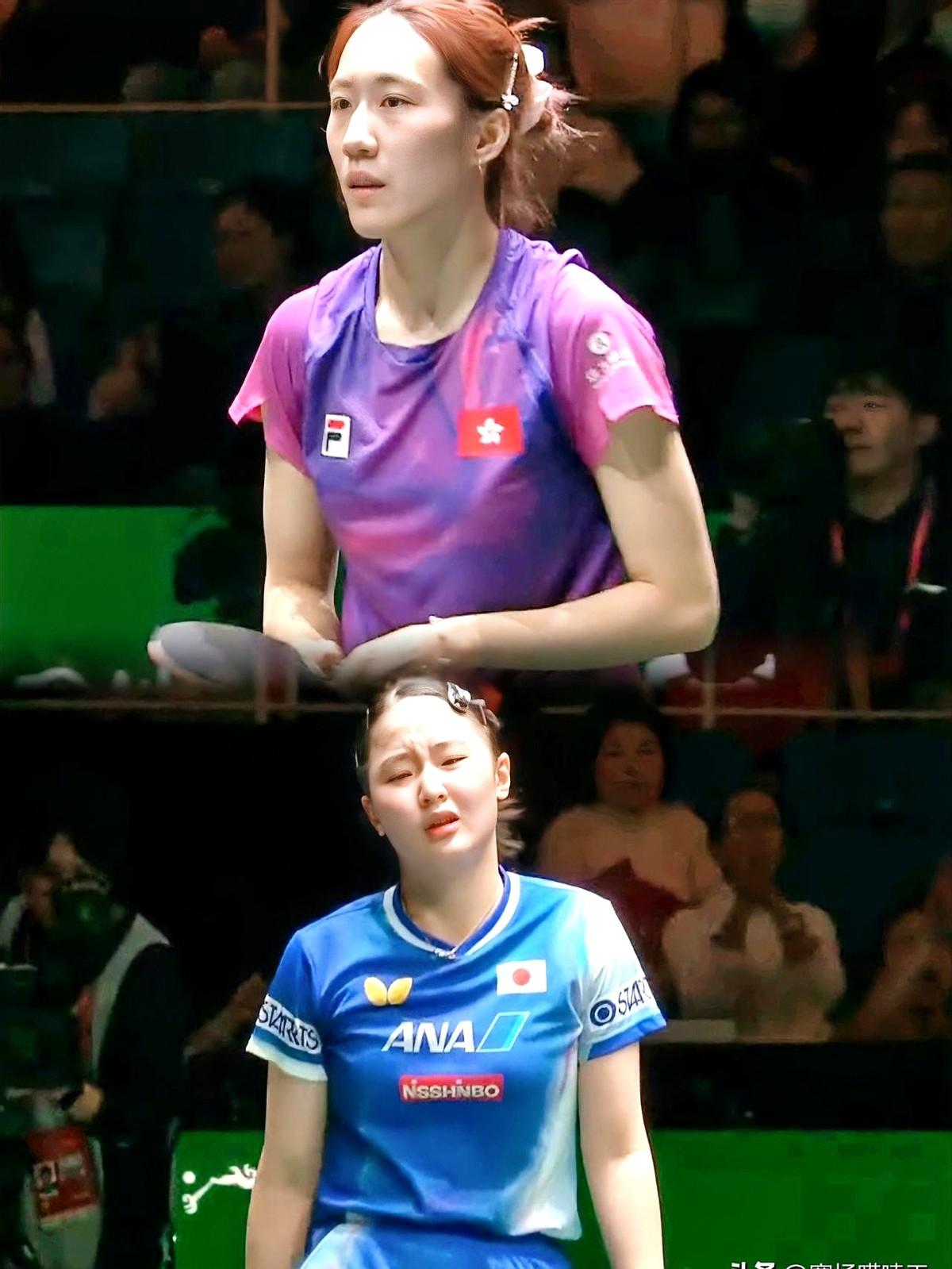 太可惜了！朱成竹虽拼尽全力，1:2输给了张本美和，香港队后续压力拉满！

这场对