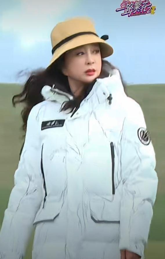 总有人说刘晓庆不会穿衣服总是穿不对什么的，你们看看：刘晓庆这三个造型的穿搭，不就