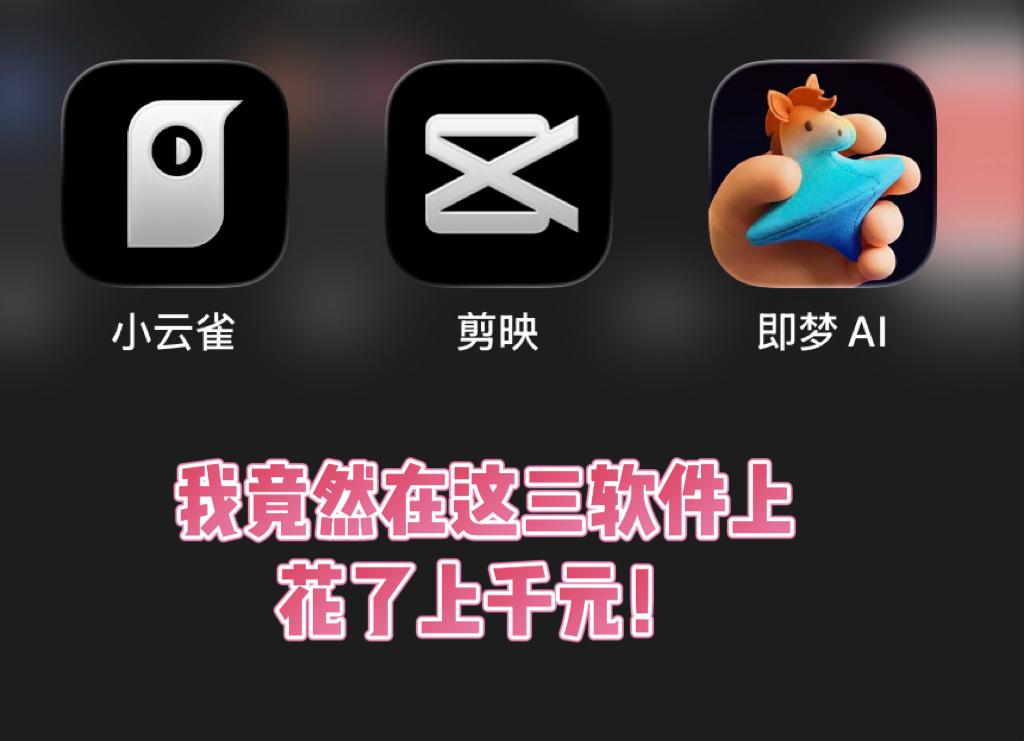 大厂真赚钱，
现在的Ai软件会员是真贵，看着不起眼，随便用几次，就觉得肉疼。
