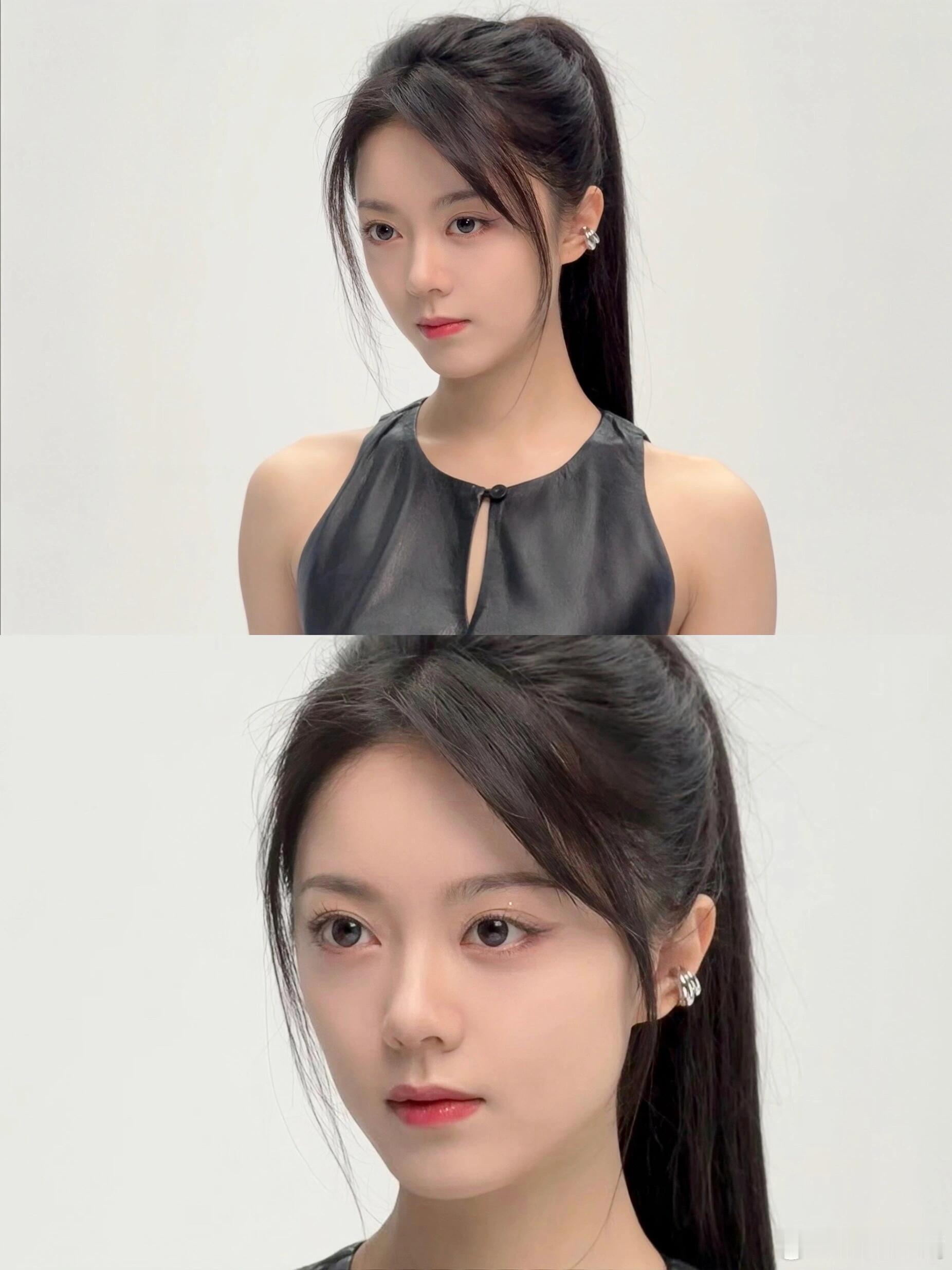 赵今麦瘦了好多啊 麦麦这张好有未来科技感！live生图还这么美，咋做到这么瘦还这