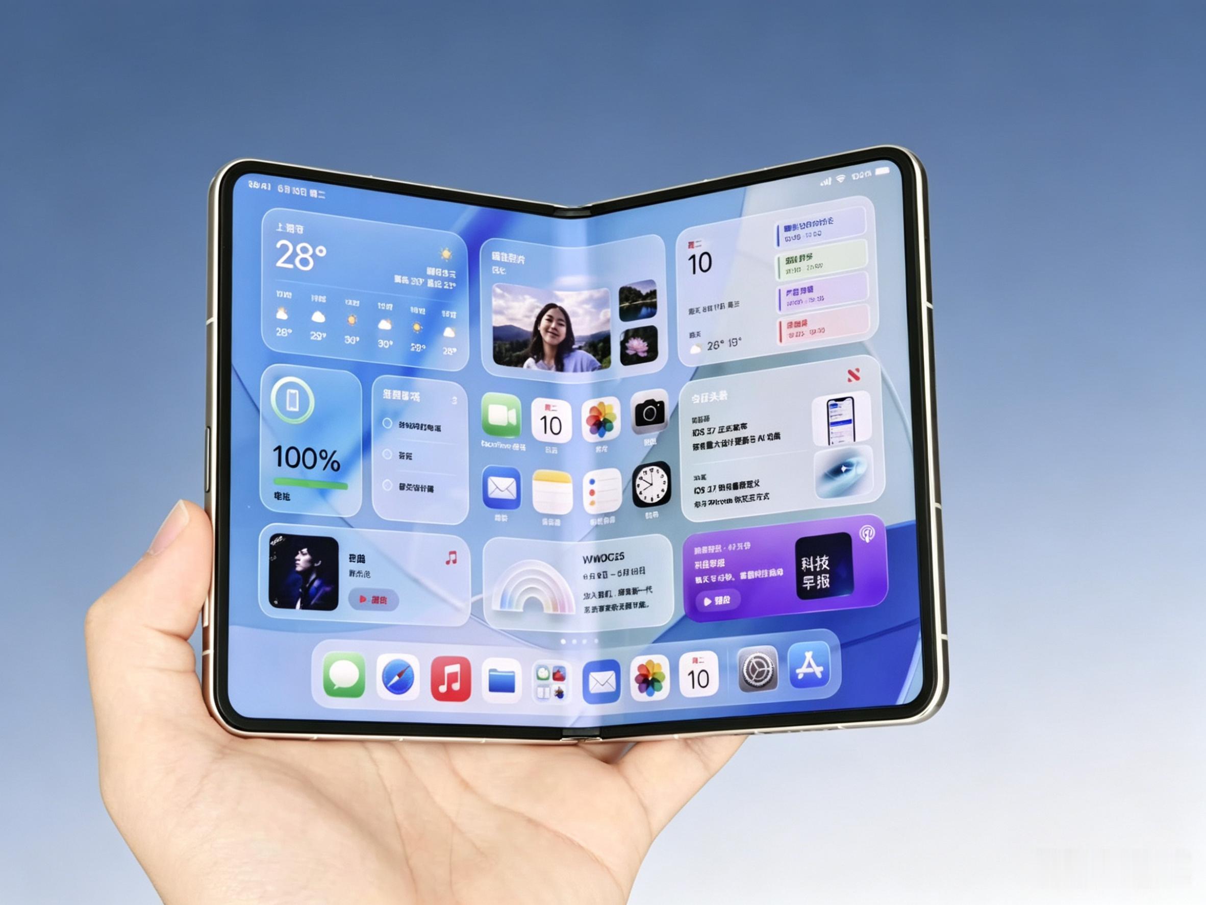 曝折叠屏iPhone试产受阻我懂为了定价搁这铺垫呢呗？可以说是今年最期待的产品了