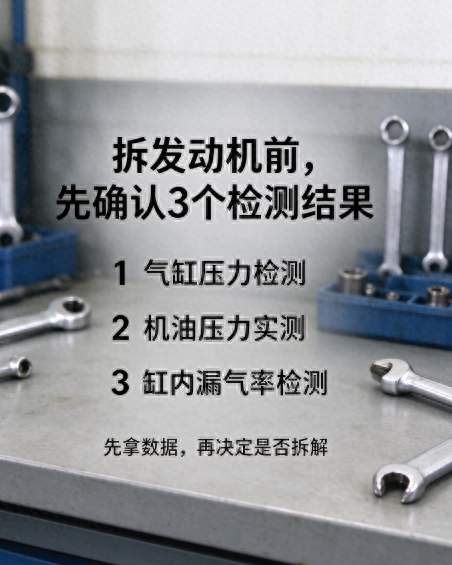 厦门柯鑫汽修干货：打算拆发动机维修前，这3项检测一定要先落实
