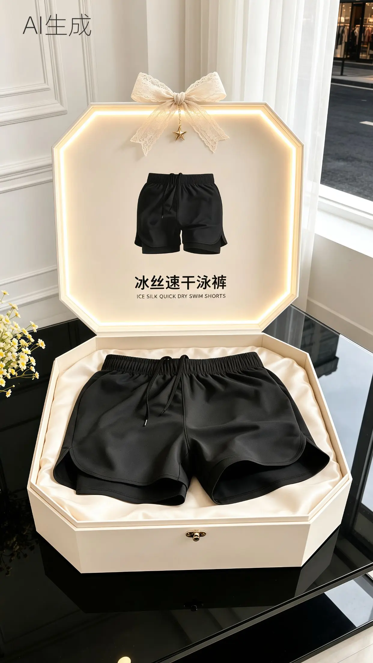 男士泳裤 速干泳裤 冰丝速干泳裤