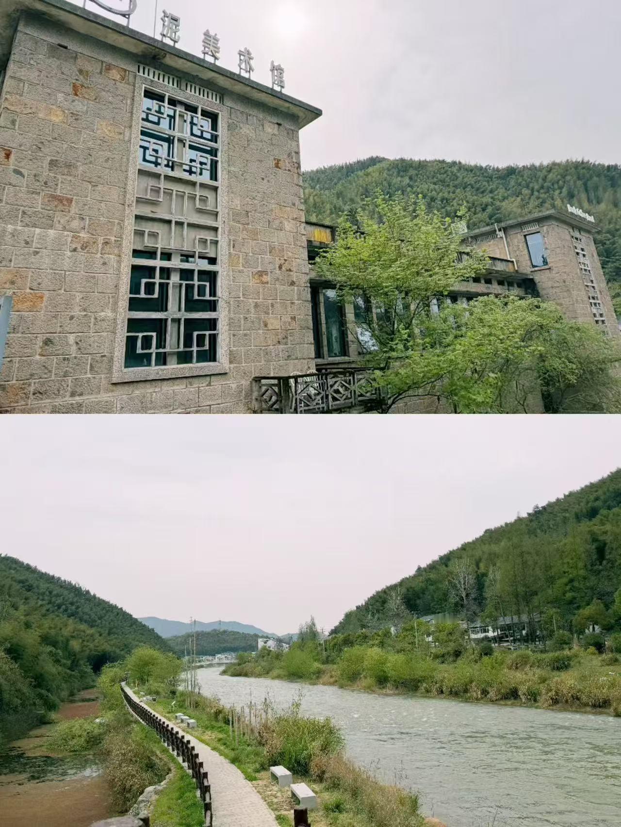 浙江旅游，衢州龙游泥美术馆攻略！
在衢州龙游的灵山江畔，藏着一座由60年代老水电