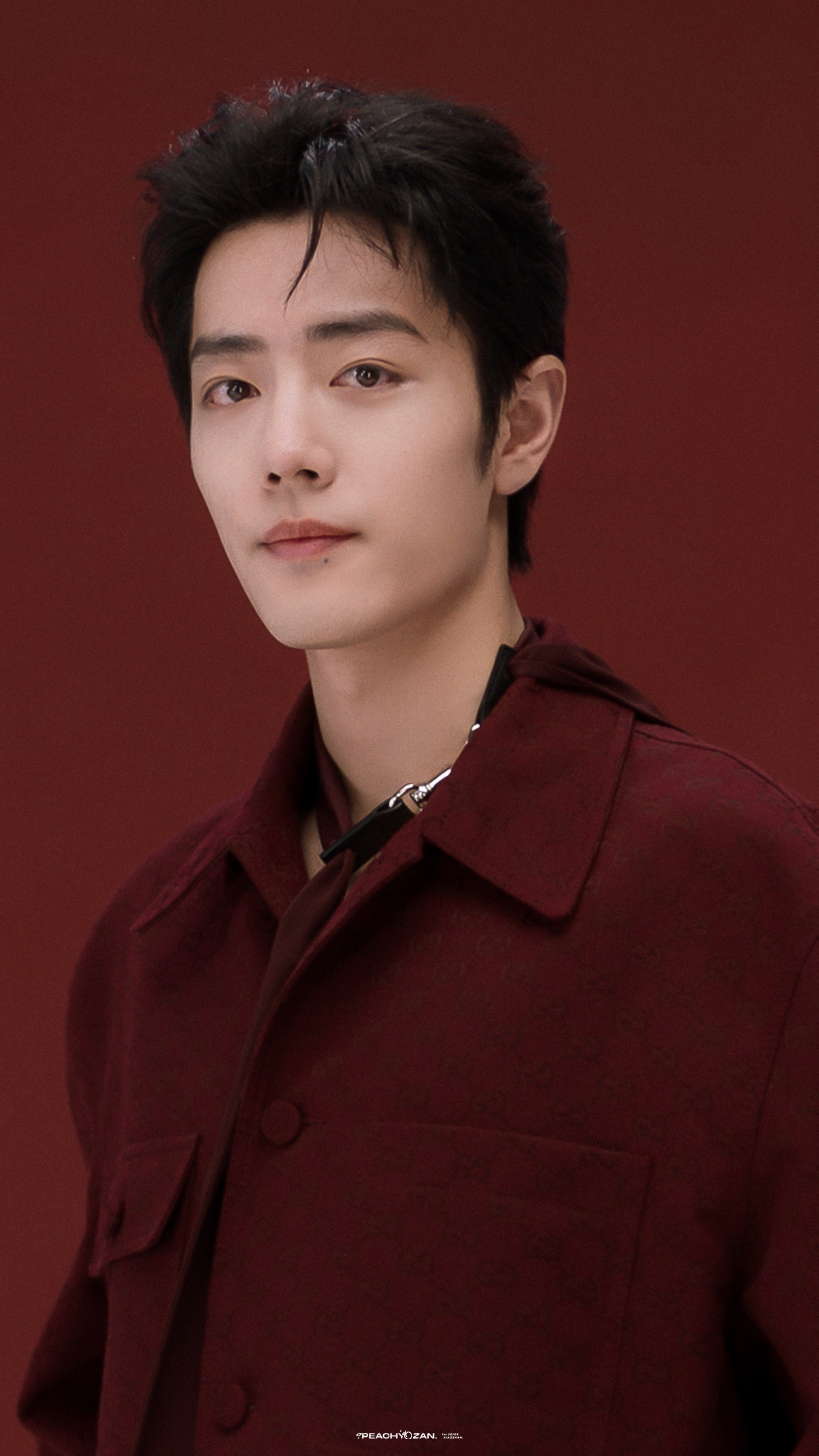 红衣肖战就是这么养眼这么帅！一眼万年！📮肖战领奖全场一秒变红🏮ai短剧侵权肖