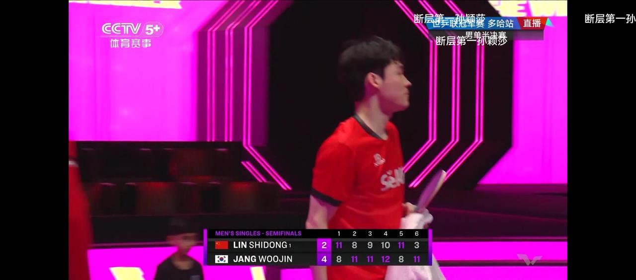 多哈把张无忌整疯了，打林诗栋8:0看滴我直接蒙圈[哈欠]这多哈冠军赛，男团决赛竟