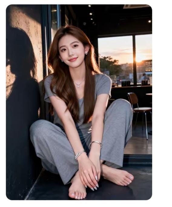 话说的好，脚丫子漂亮的人，几乎没有丑女人。