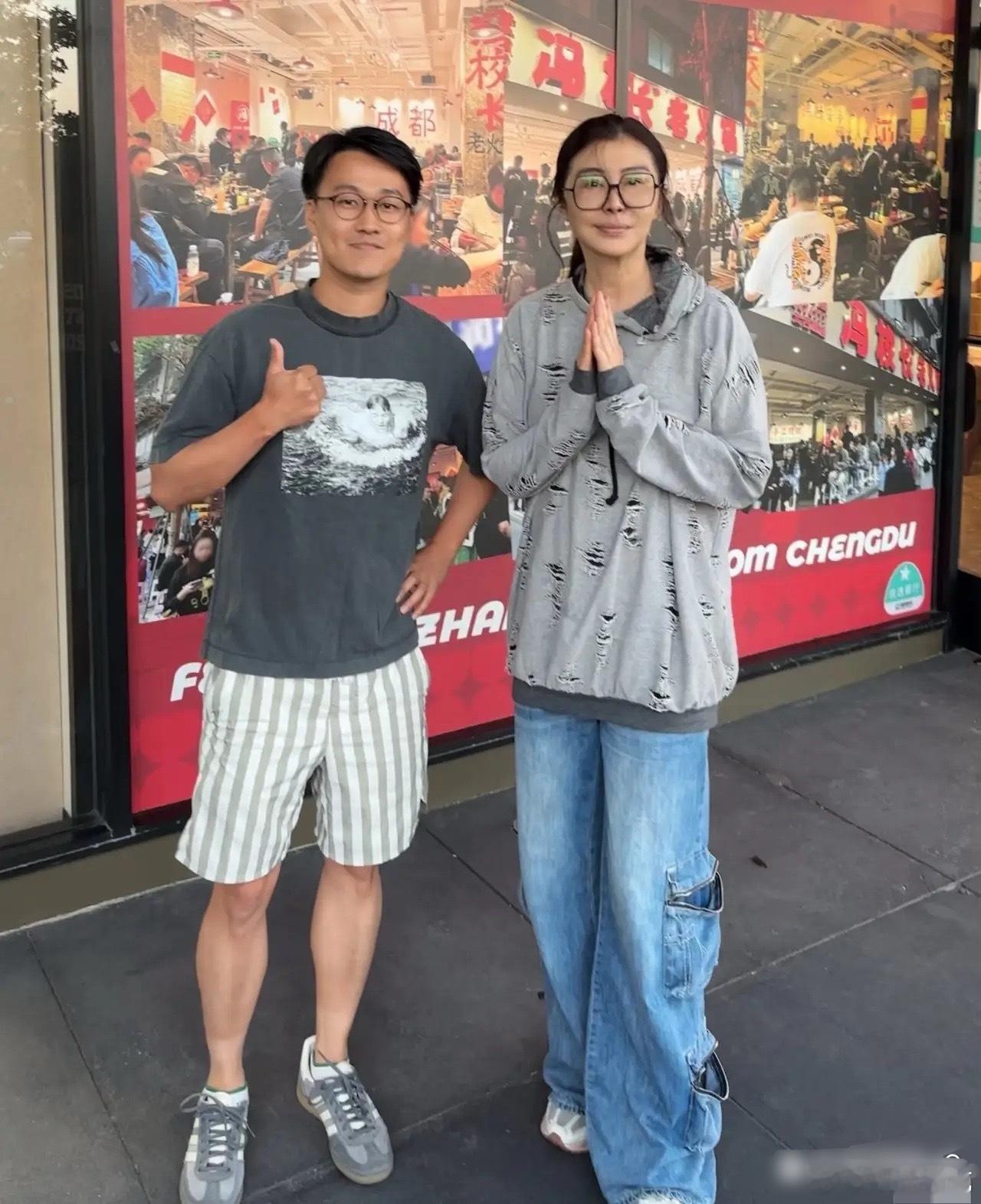 王祖贤近照，好高啊！ 
