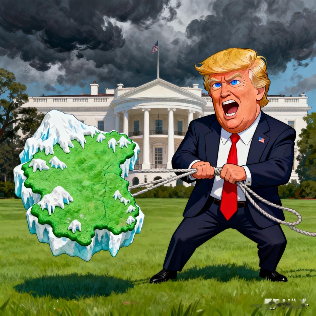 特朗普硬抢格陵兰？多国集体打脸：没这道理！
 
特朗普又整出大动静，21日刚任命