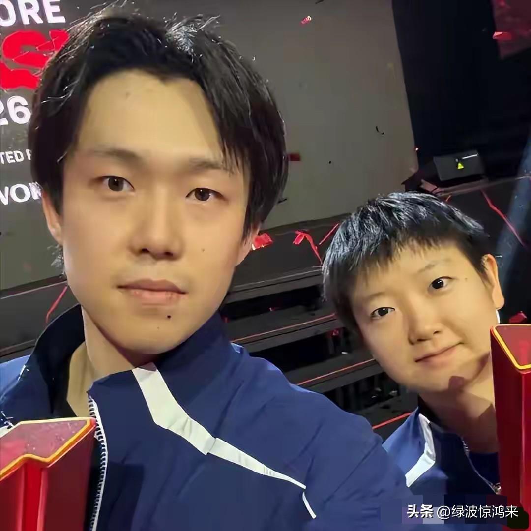 王楚钦、孙颖莎不负众望地夺得wtt新加坡大满贯赛事冠军！可前瞻洛杉矶奥运会，总有