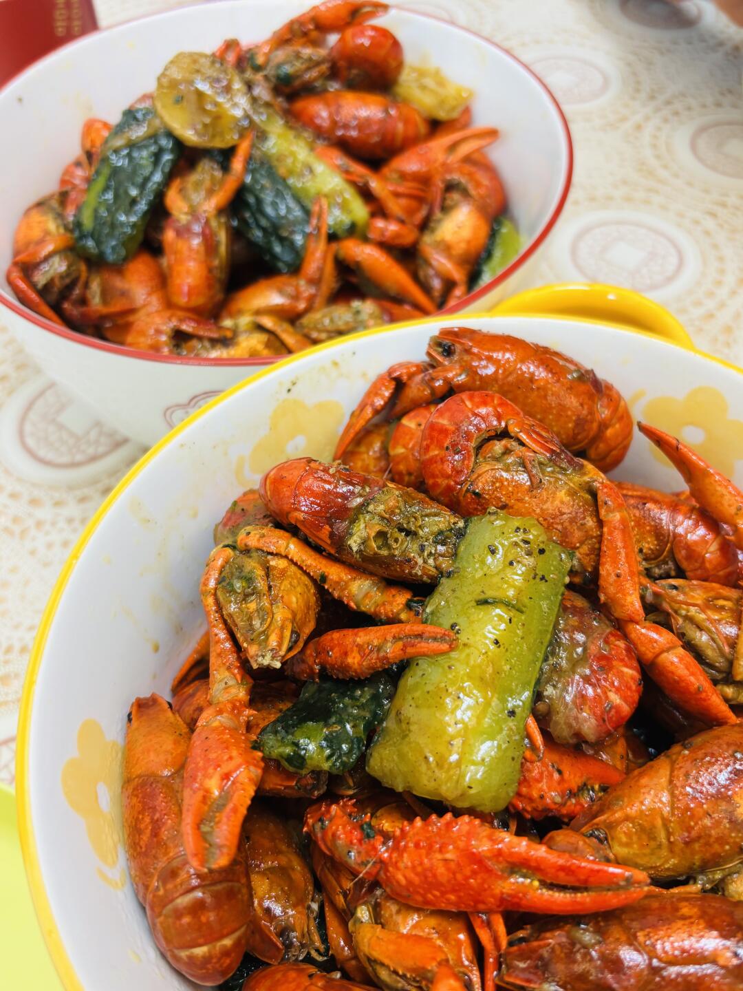 夏夜小龙虾🦞一人一碗不要抢😁