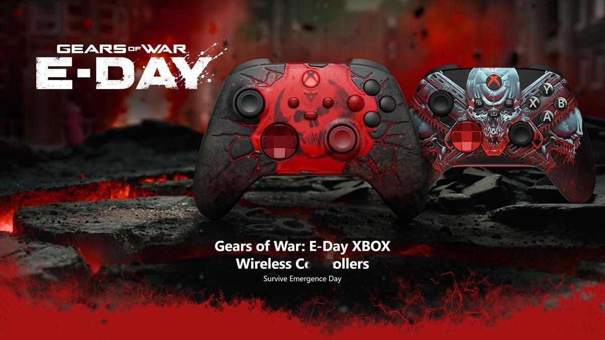 《战争机器 : 事变日》限定款XBOX手柄揭晓：采用3D立体成型与激光蚀刻《战争