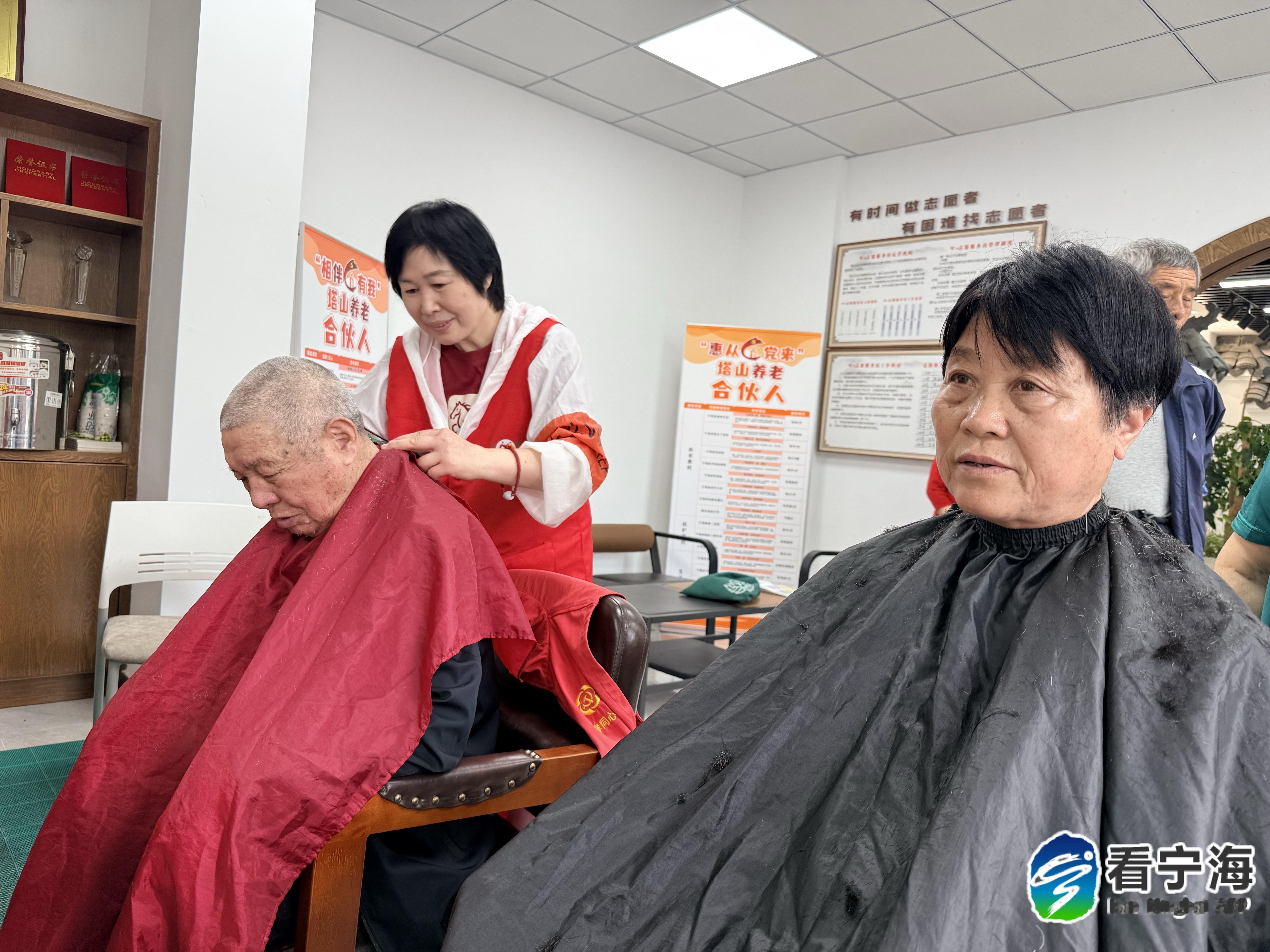 家门口的幸福宁波宁海便民服务暖人心 “以前理发要走老远，现在在家门口就能剪，还不