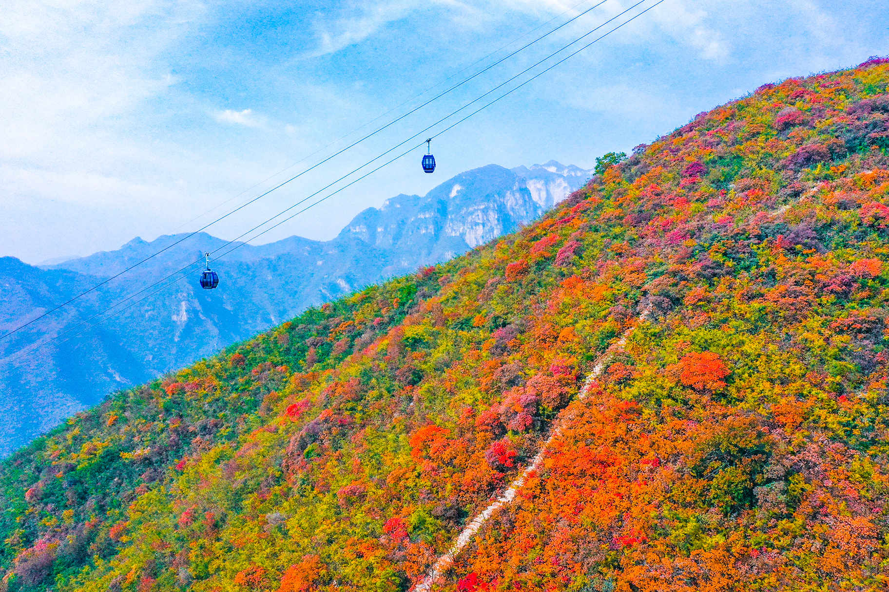 “一年好景君须记，最是橙黄橘绿时”趁阳光正好、秋风不燥，出发云台山记录秋天的浪漫