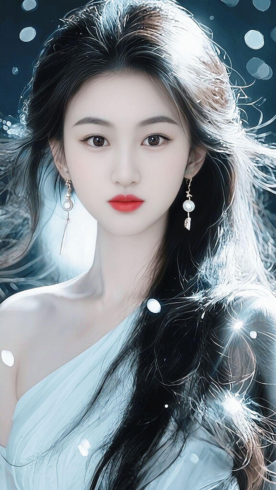绝美颜值暴击 清冷唯美写真 清冷纯欲系写真 梦幻氛围感写真 清冷氛围感妆容