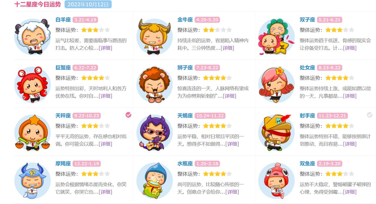 #每天一条育儿心得#
每日星座运势：
当一个孩子做的很好的时候，应该及时表达他的