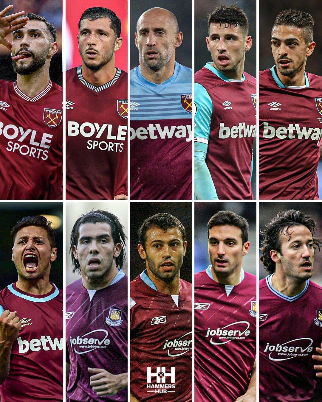 【西汉姆队史第10位阿根廷球员】27岁的拉齐奥前锋卡斯特利亚诺斯转会西汉姆，成为