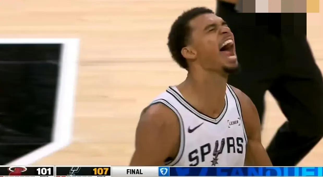 队史首次开局五连胜
马刺这赛季是一制争冠球队
文班观感真是独一档，太夸张了，让阿