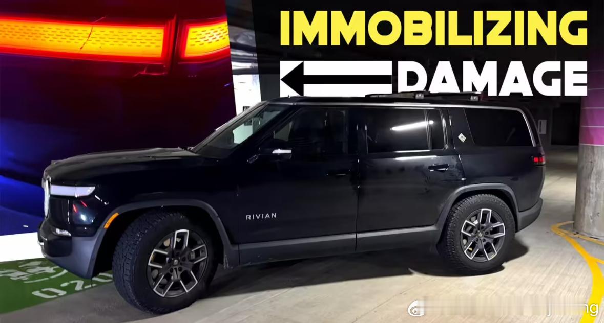 智能车的烦恼：Rivian SUV 轻微碰撞导致车辆变砖，车主被迫拖车车主表示，