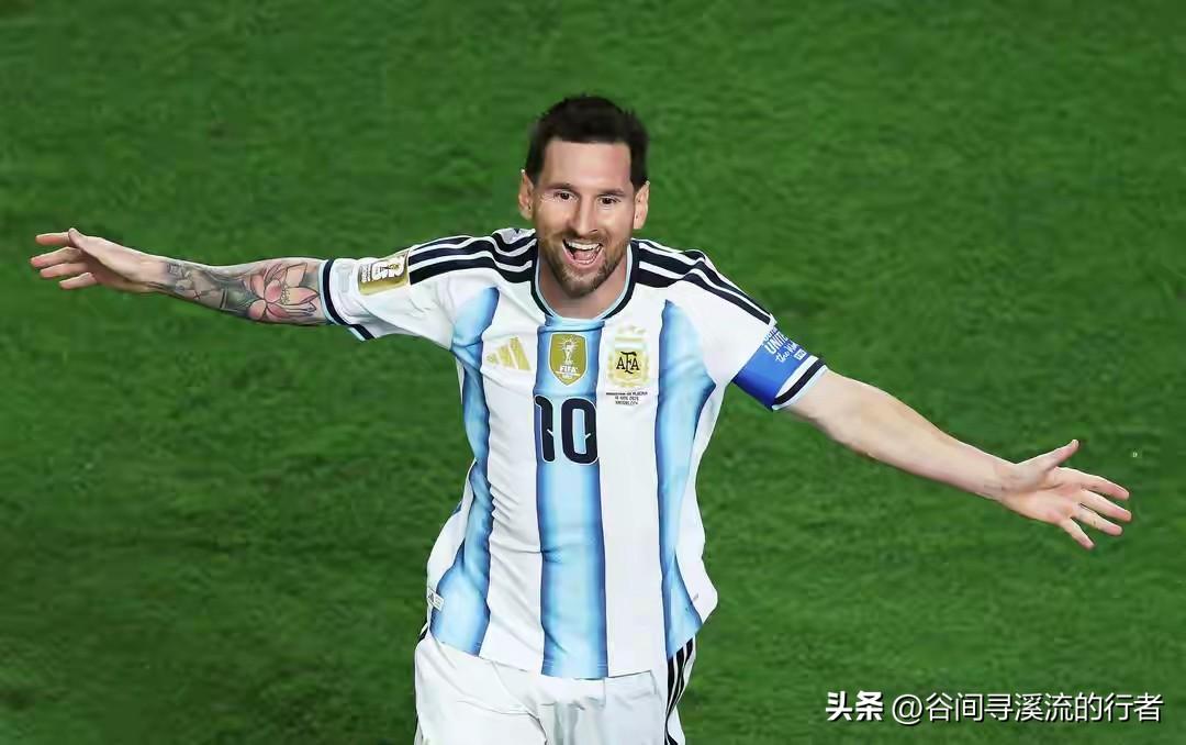 38岁，第6届世界杯，替补席上还坐着劳塔罗这样的意甲金靴——但帽子戏法，还是梅西