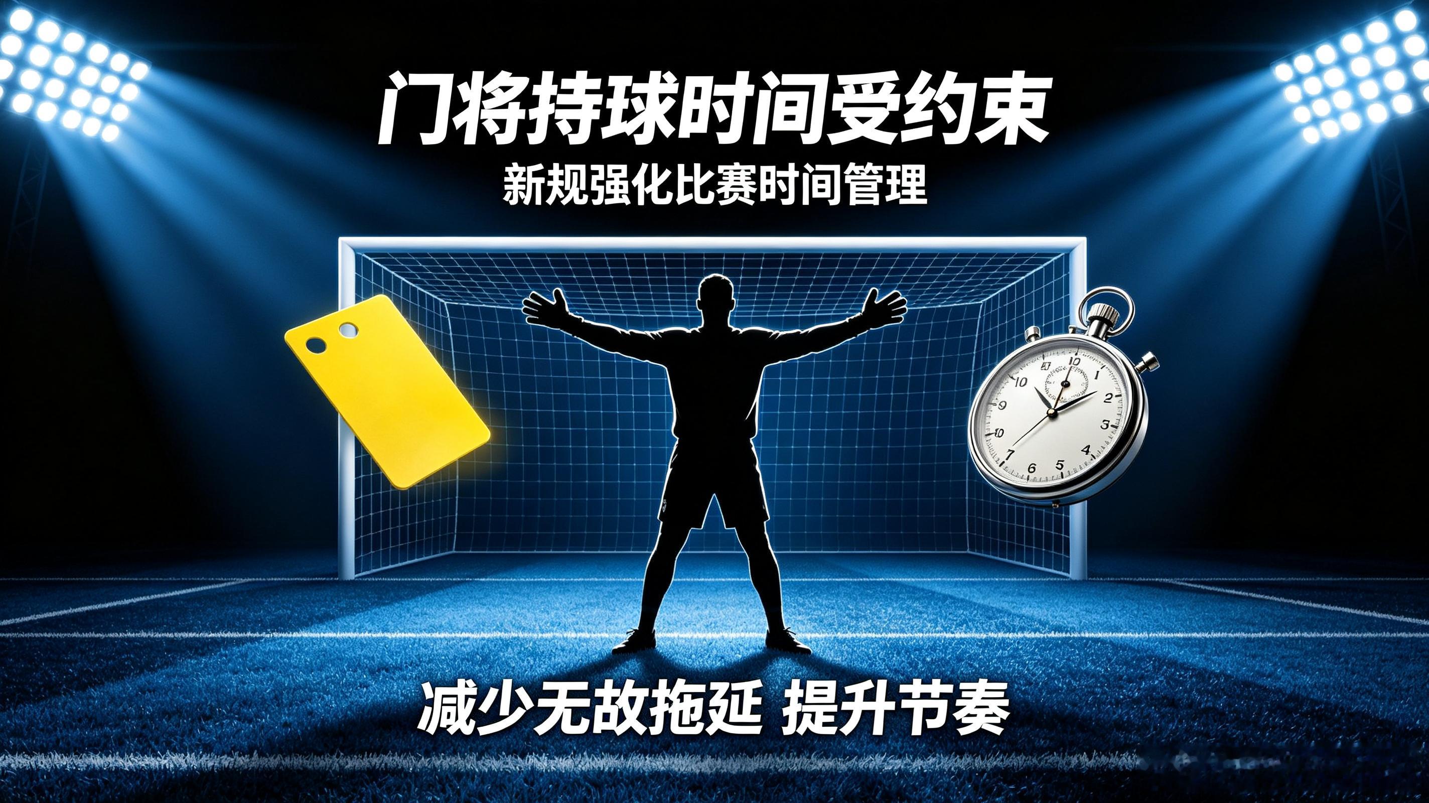 足坛门将拖延时间管控新规持续推广，多国职业联赛启用黄牌惩戒机制，限制门将无故耗时