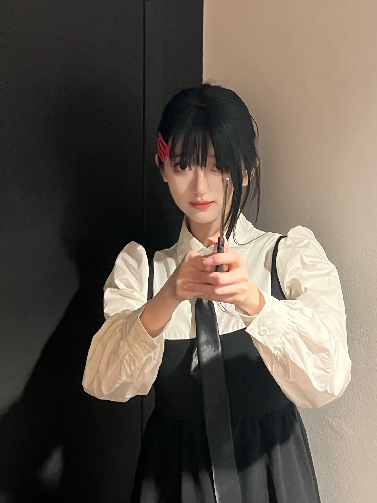 这就是惹小小红的下场（？）好几年前上学的时候拍的，头发是自己的头发，衣...