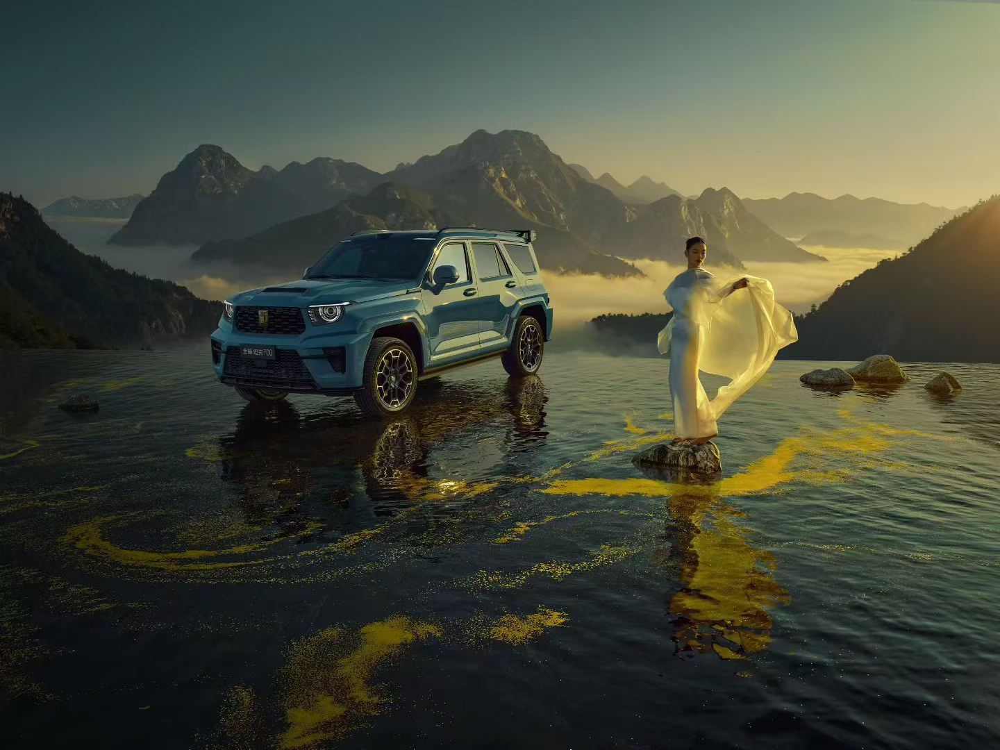 全新坦克700伴你青云直上坦克700这次焕新与以往不同，融入了中国文化的魂、强化