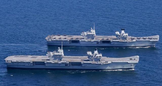 真被张召忠说中了？掏空国库建造的2艘航母，如今彻底沦为废铁。

英国建伊丽莎白女