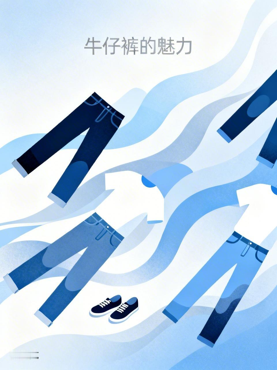 年轻女生爱穿牛仔裤，原因可太多了。牛仔裤是潮流元素，颜色款式多样，搭衣服和鞋子都