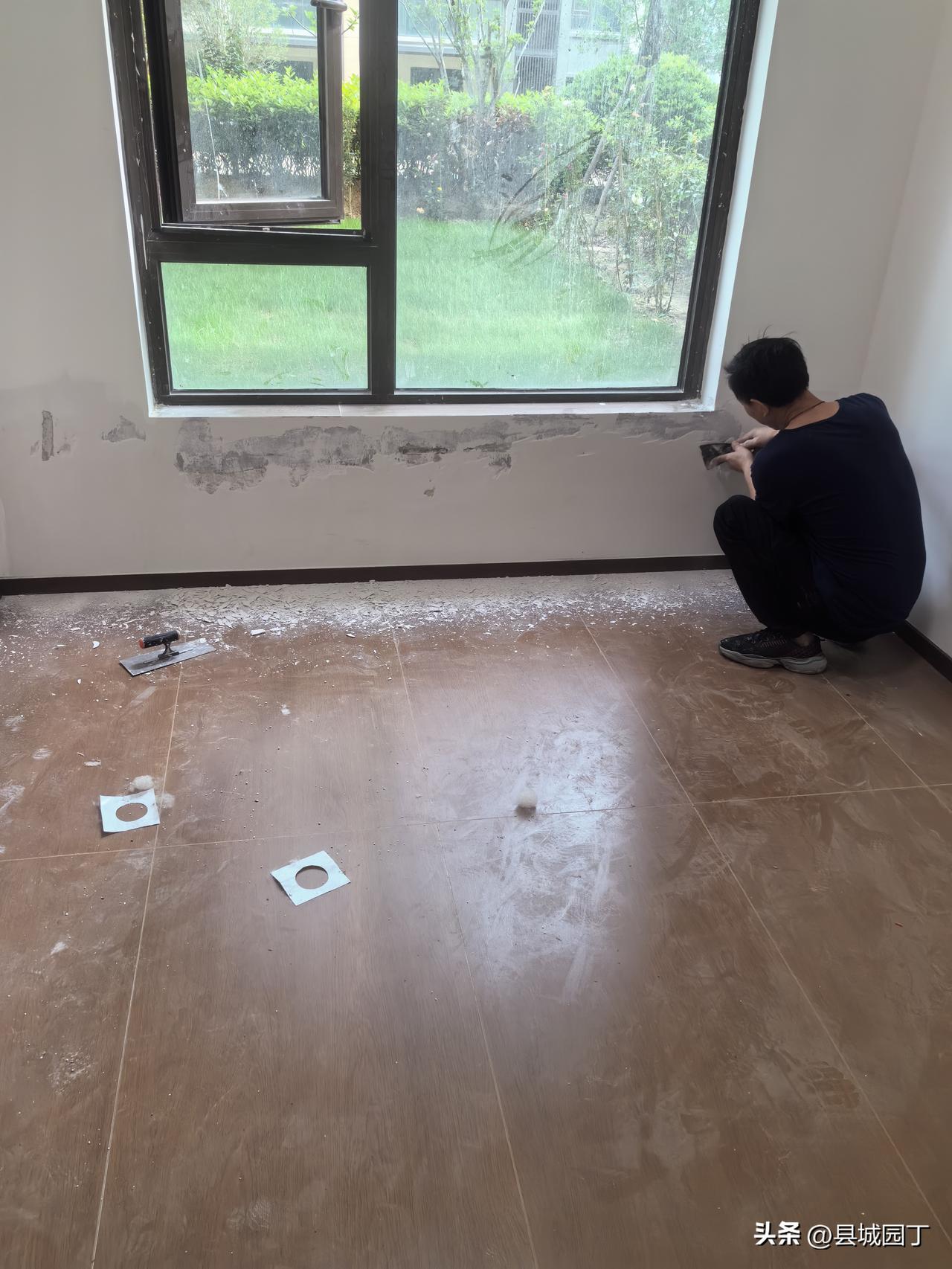图便宜买到烂尾小区确实麻烦不断，还好，目前还都可以解决，算不上后患无穷。

刚装