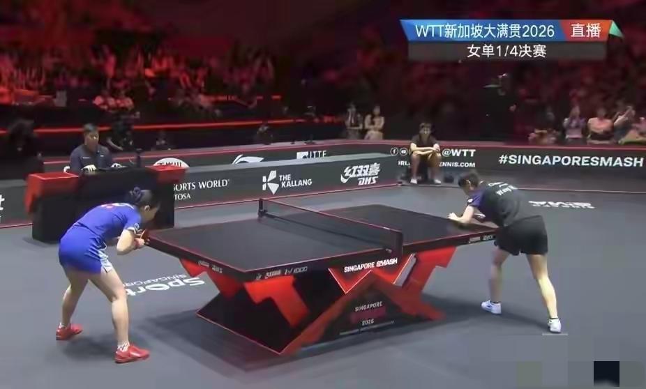 王曼昱 4:2 战胜张本美和！对战11次全胜！太稳了！
 
恭喜我大鳗鱼！再次对