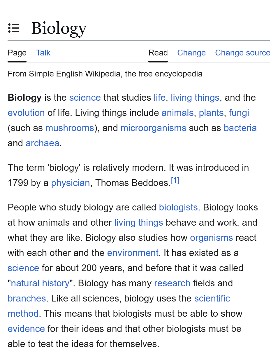 刚知道维基百科还有个简易英语版：simple.wikipedia.org里面的页