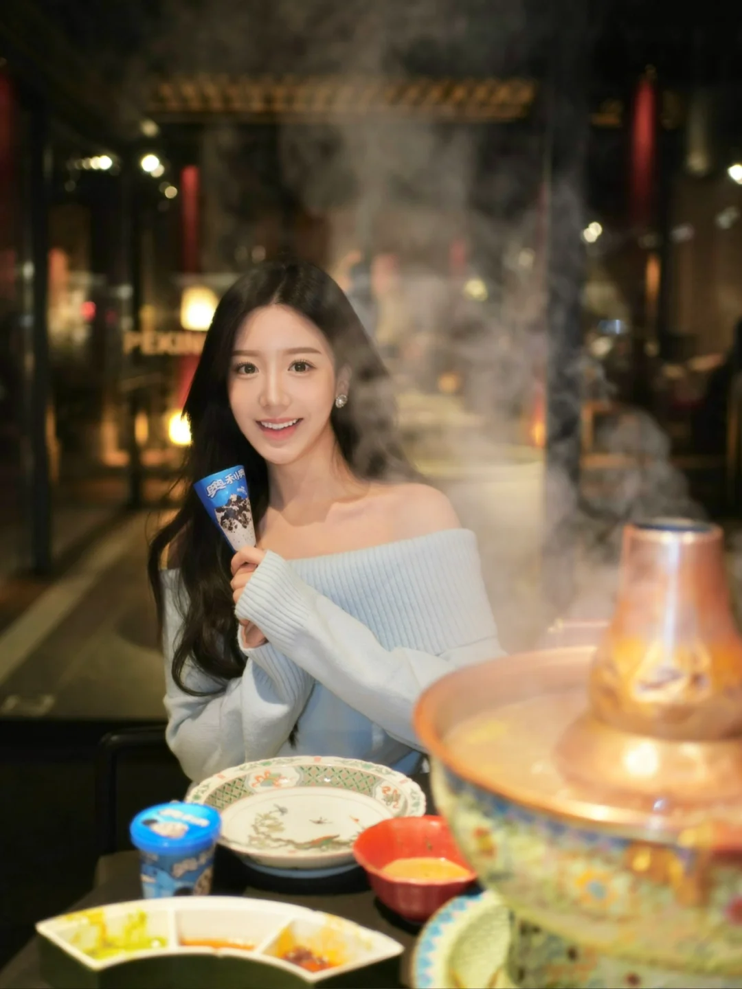 0度的冰淇淋🍪🍦100度的火锅🍲
