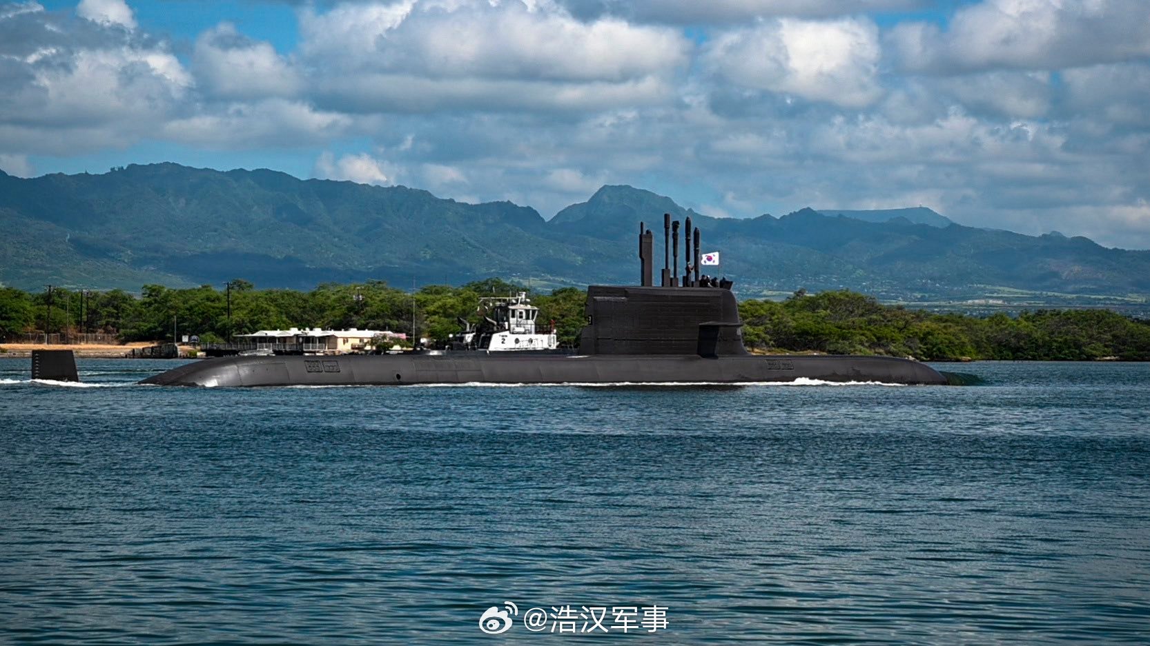 全球武器装备盘点每天认识一件兵器烽火问鼎计划 韩国海军道山安昌浩级潜艇“道山安昌