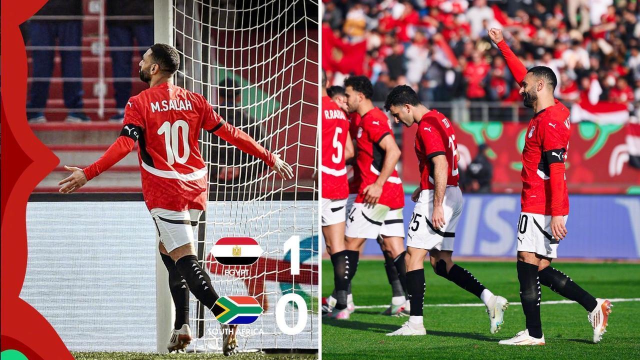 非洲杯：十人埃及1-0击败南非，小组赛两连胜，提前锁定小组第一。
萨拉赫造点+点