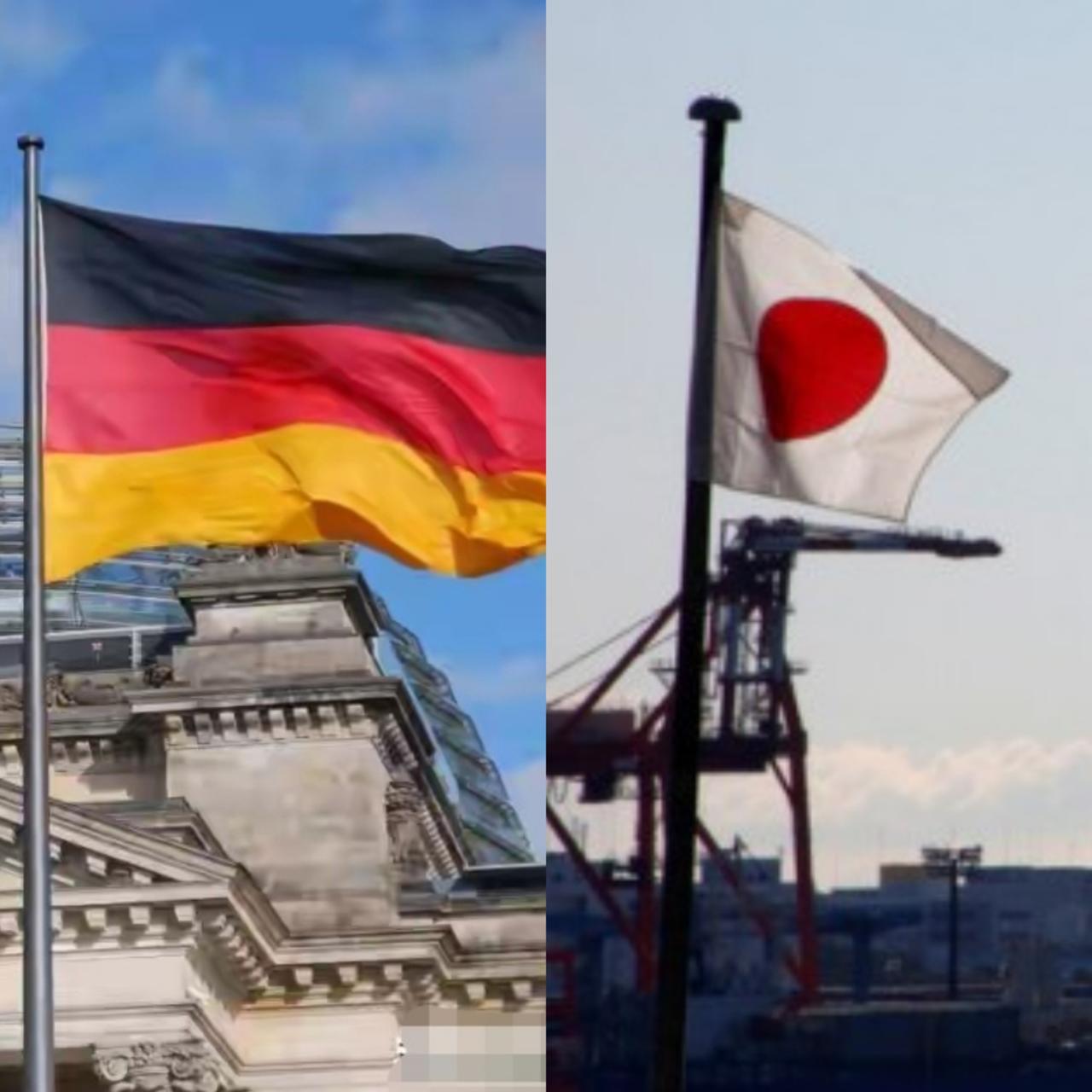 日本德国都是玩不起的国家。经济好的时候，鼻孔朝天感觉牛逼哄哄的，也不管什么原因，