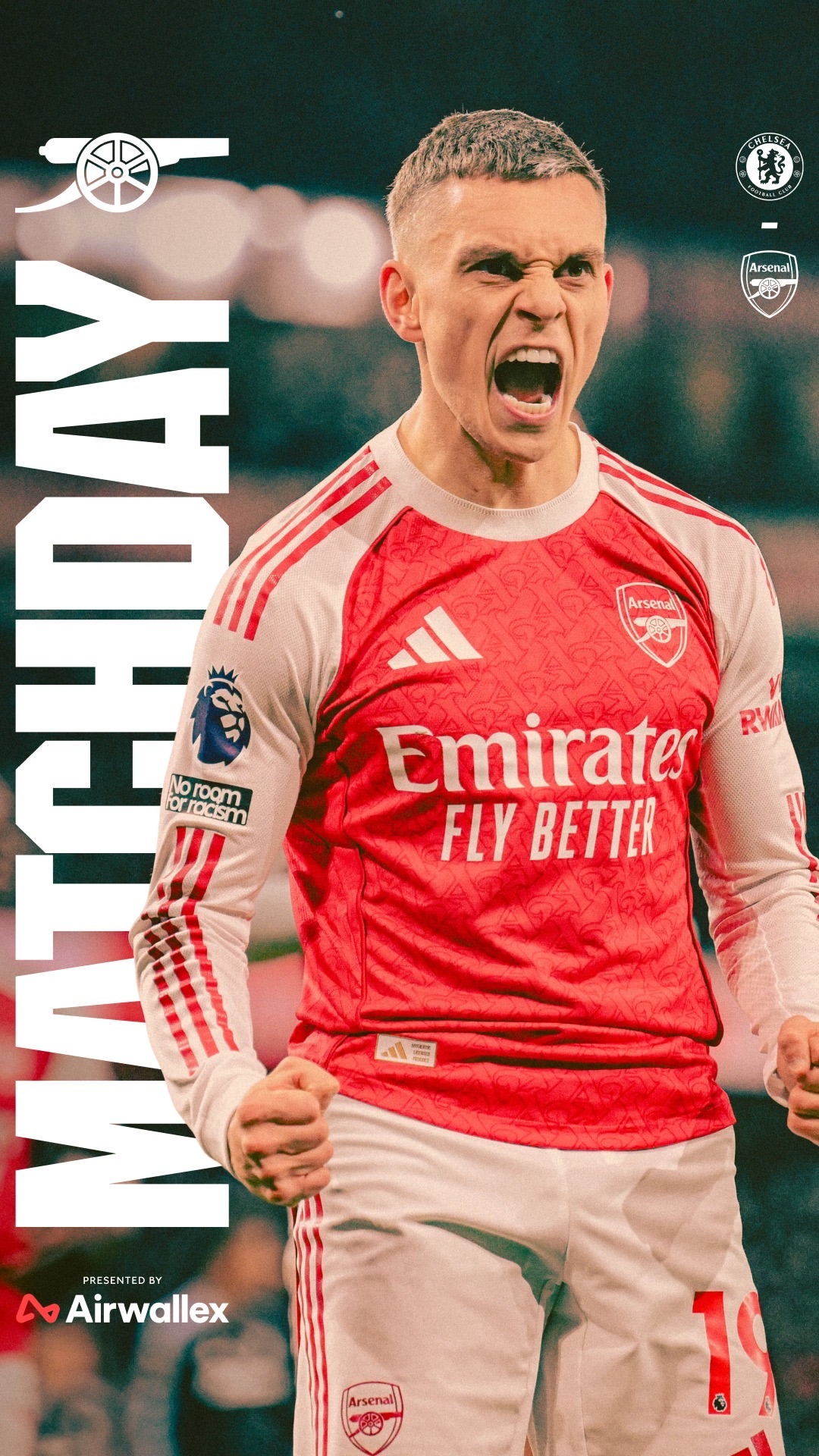 比赛日海报用的戳萨切尔西vs阿森纳