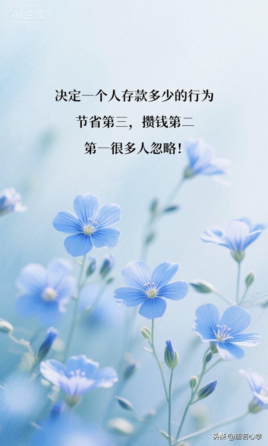 决定一个人存款多少的行为，节省第三，攒钱第二，第一很多人忽略！

你一定见过这样