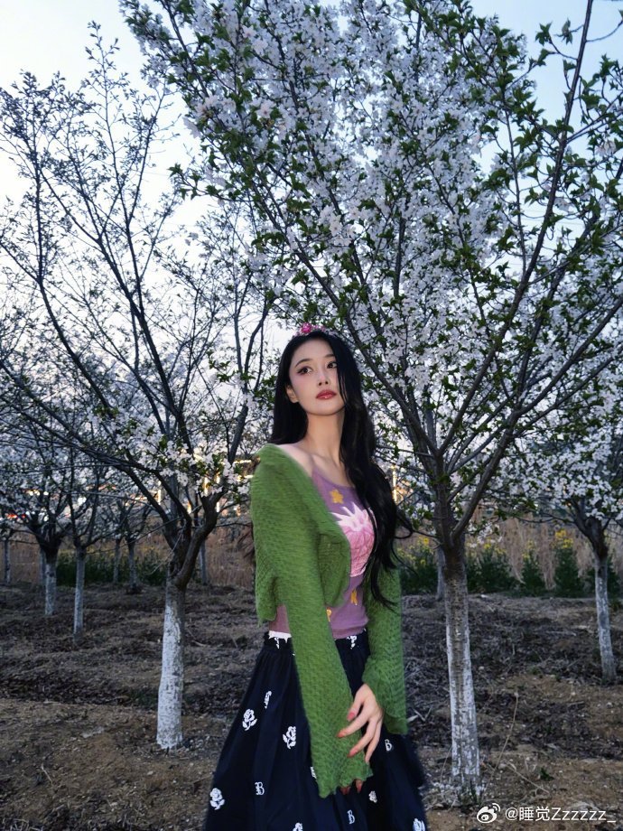 张馨予用雨伞出片了张馨予用粉丝送的雨伞出片了用粉丝送的雨伞和皇冠完美出片，用心回