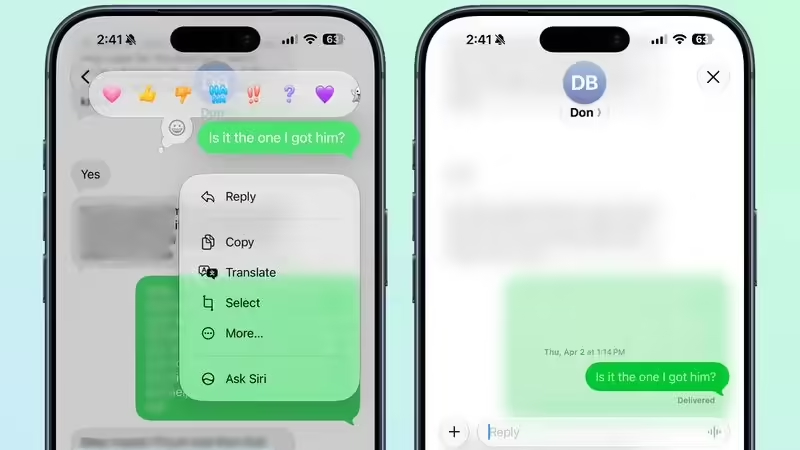 【苹果iOS27改善跨平台互联，iPhone 17 等可直接回复安卓绿色气泡信息