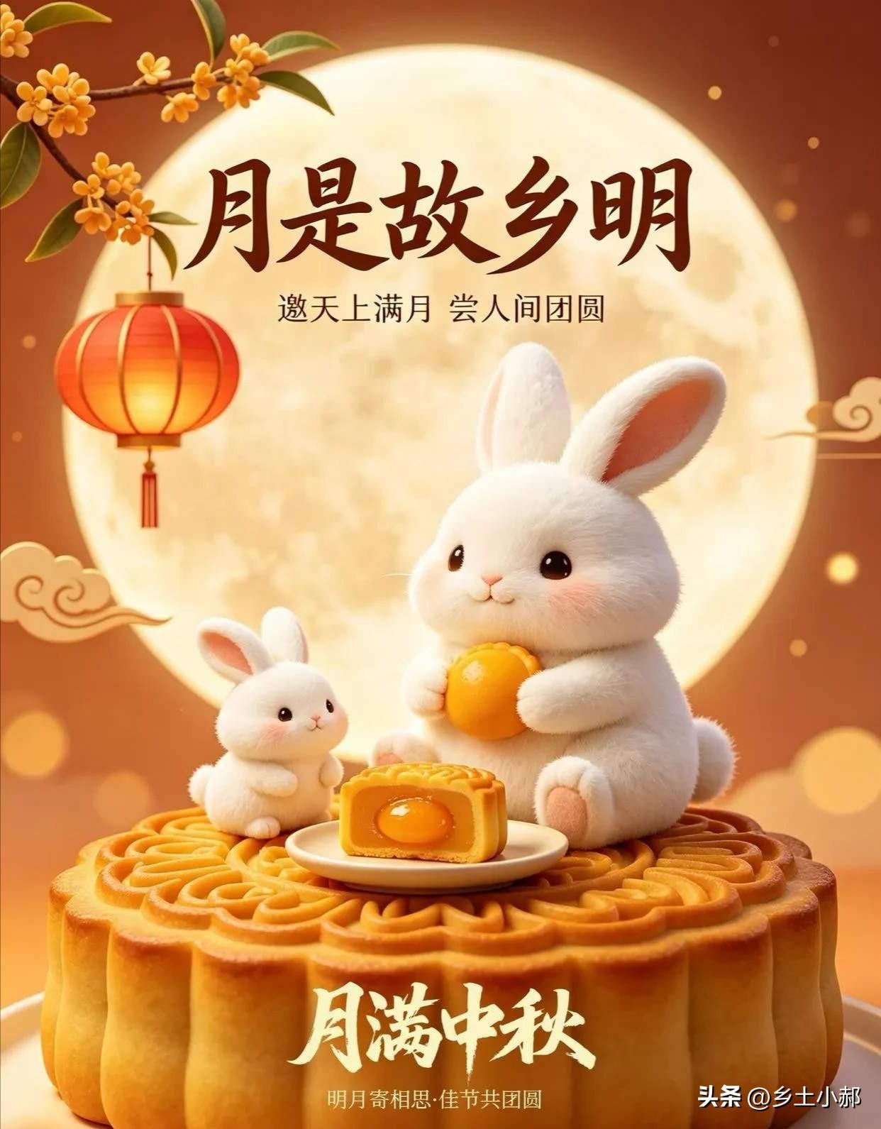 存起来，明天中秋节，朋友圈就这样发
 
一缕桂风，酿出秋日芬芳，万家灯火，照见团