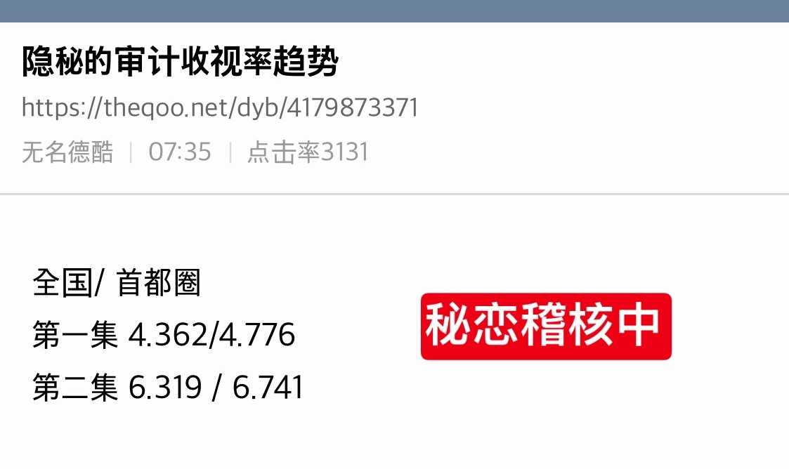 昨晚260426周日收视率，两部都创造自身最高收视率努力克服自卑的我们 JTBC