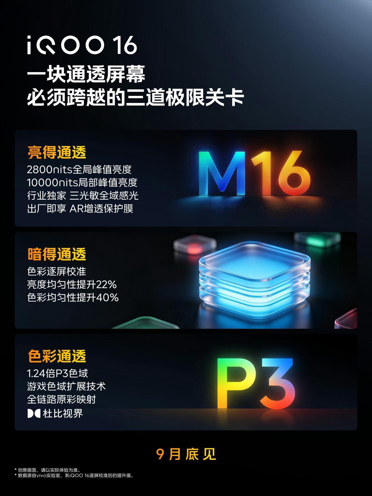 iQOO 16将成为安卓首发三星M16发光材料，因为前有iPhone 18 Pr